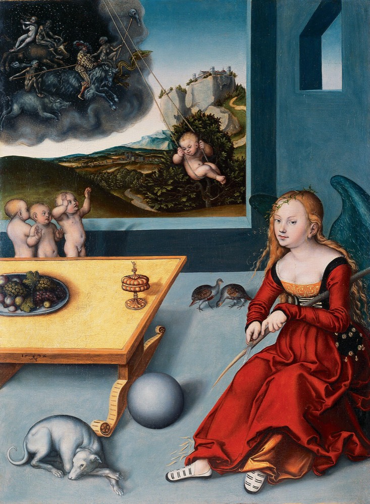 Melancholy by Lucas Cranach the Elder, 1532