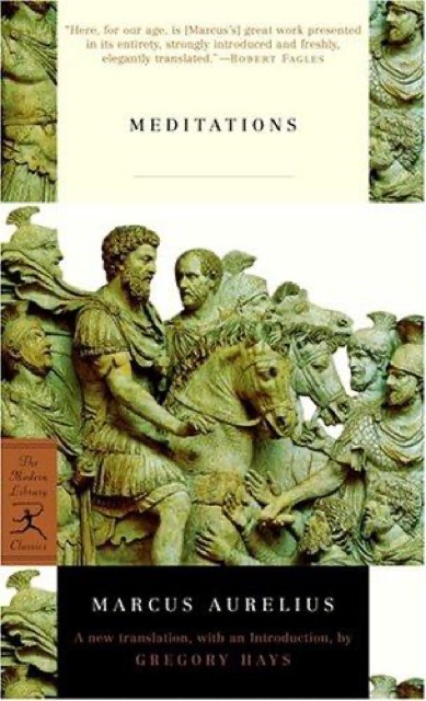Meditations by Marcus Aurelius — book cover